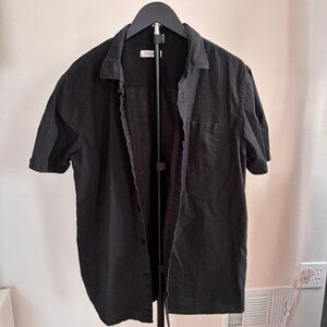 Black Button-Up Shirt